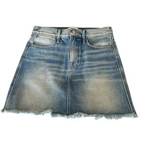 FRAME Denim Re-release Le High Mini Skirt The Roxy Wash